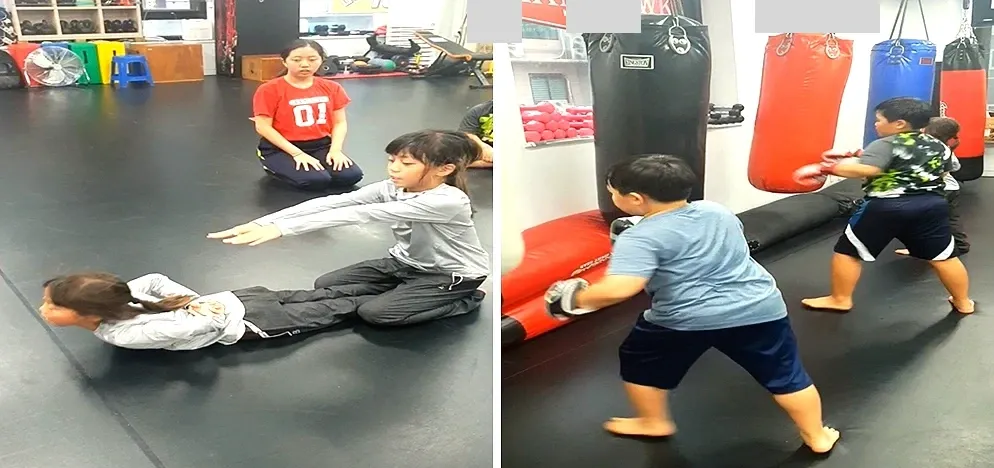 과거 수련 기록 사진 (이전 체육관 정보 편집)