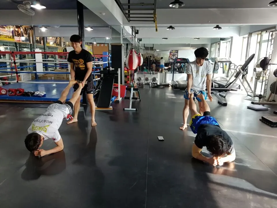 과거 수련 기록 사진