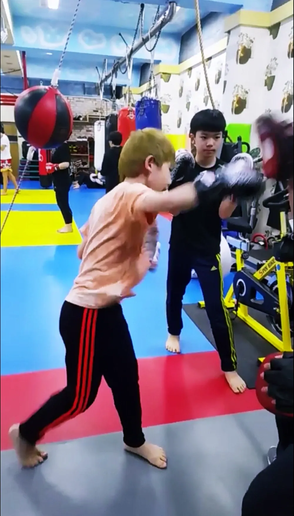 과거 수련 기록 사진